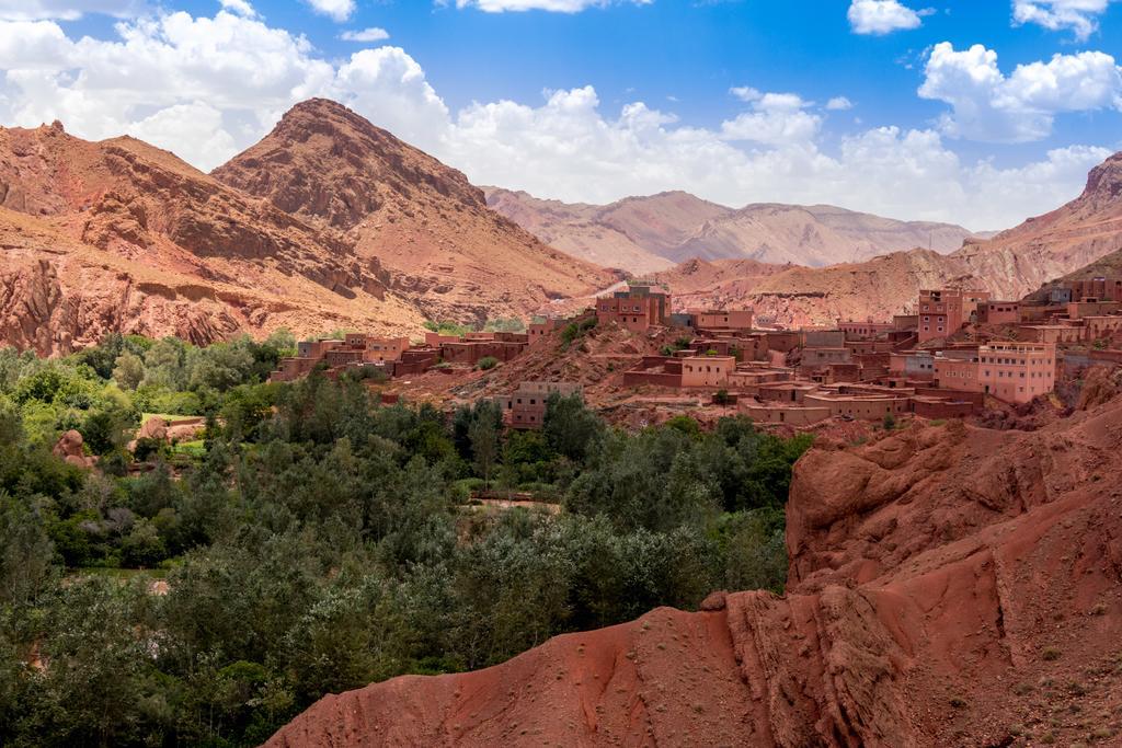 Auberge Des Jardins Du Dades Boumalne Exteriér fotografie